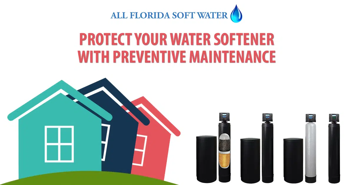 water softener preventive maintenance in jacksonville and nocatee